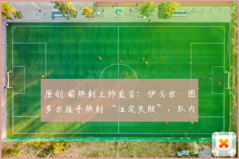 原创 前热刺主帅直言：伊戈尔・图多尔接手热刺 “注定失败”，队内氛围 “ toxic 至极”