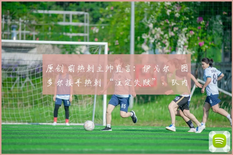 原创 前热刺主帅直言：伊戈尔・图多尔接手热刺 “注定失败”，队内氛围 “ toxic 至极”