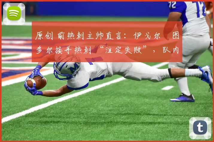 原创 前热刺主帅直言：伊戈尔・图多尔接手热刺 “注定失败”，队内氛围 “ toxic 至极”