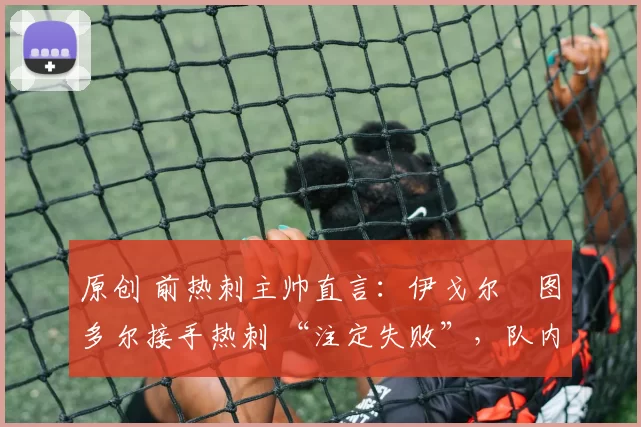原创 前热刺主帅直言：伊戈尔・图多尔接手热刺 “注定失败”，队内氛围 “ toxic 至极”
